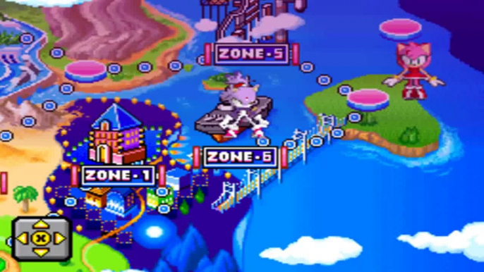 Sonic Rush #15 Blaze Dead Line and Final Zone