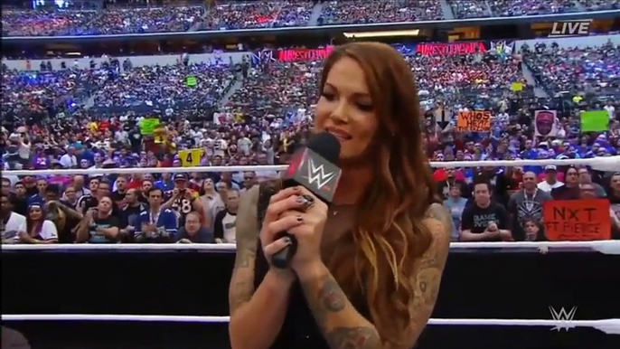 WrestleMania 32 KickOff Show-The New Women's Title