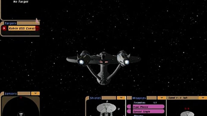 Star Trek BridgeCommander (2009 Enterprise) vs Kelvin Hybrid