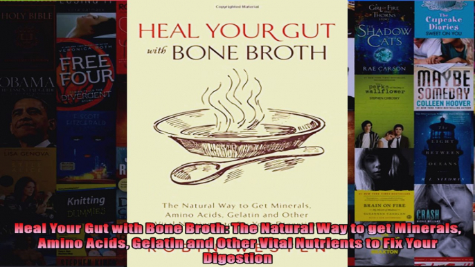 Read  Heal Your Gut with Bone Broth The Natural Way to get Minerals Amino Acids Gelatin and Full EBook Online Free