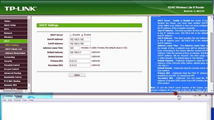 How to set - reserved IP Address in the Router- ( TP-Link )