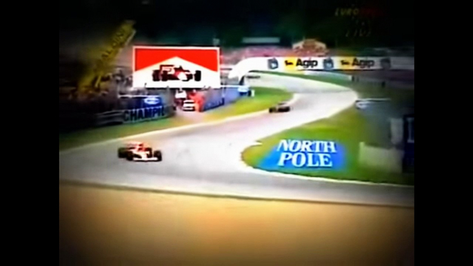 Formula 1 1990 San Marino Grand Prix (Imola, Italy) - Nigel Mansell vs Gerhard Berger