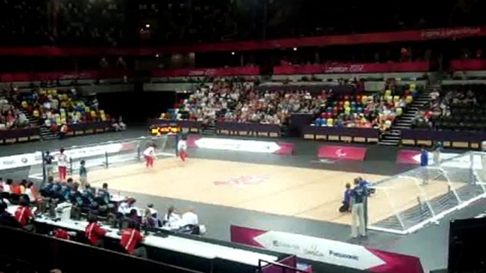 3  Goalball, Womens Quarter Final, China v Finland, Copperbox, Olympic Park, London 2012 Paralympics