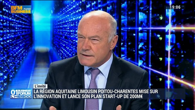 La région Aquitaine Limousin Poitou-Charentes mise sur l'innovation et lance son programme "Région start-up" - 02/04
