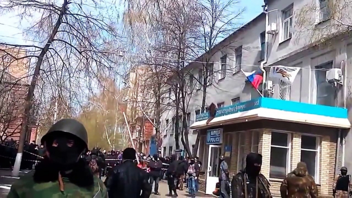 12.04.14 Донецк Славянск Луганск Евромайдан Украина сегодня Ukraine Revolution