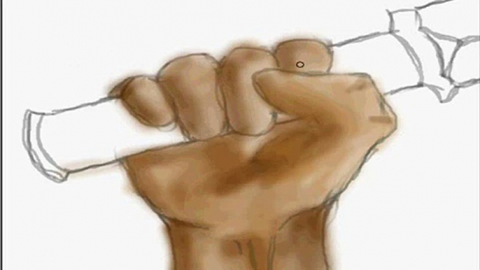 How to Draw a Hand Holding a Sword   Adobe Photoshop