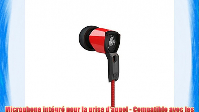 Tonino Lamborghini Quantum ML - Ecouteurs intra-auriculaires avec micro - Rouge vif