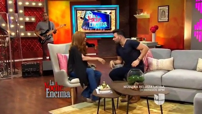 jencarlos canela se goza su mejor momento musical en #LaNocheEncima