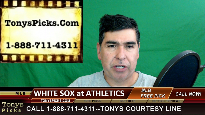 Oakland Athletics vs. Chicago White Sox Free Pick Prediction MLB Baseball Odds Preview 4-4-2016