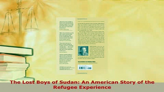 Download  The Lost Boys of Sudan An American Story of the Refugee Experience  Read Online