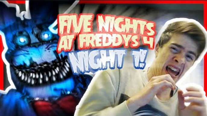 FNAF 4 Night 1 - Five Nights at Freddy's 4 Gameplay Part 1 (FNAF 4 Ep 1)