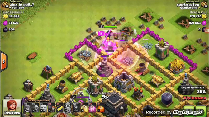 Clash of clans ataque full archers