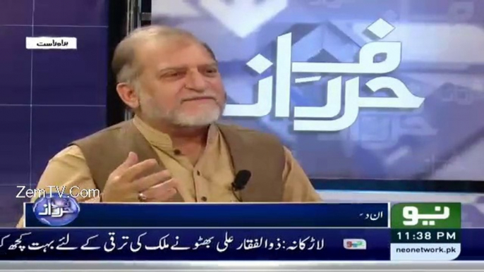 Imran Khan sahi shor machata hai_ Orya Maqbool bashing Sharif Family