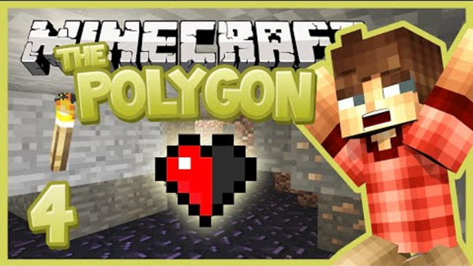 Minecraft 1.8 The Polygon SMP "HALF A HEART!" Ep.4 w/LOGinHDi