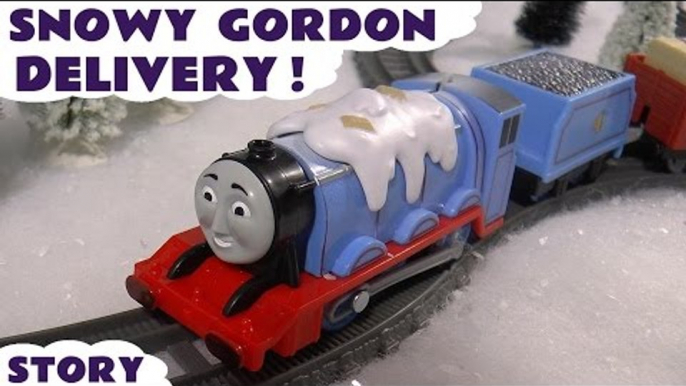 Thomas and Friends Trackmaster Snowy Gordon Delivery Toys Story | Juguetes de Thomas Y Sus Amigos