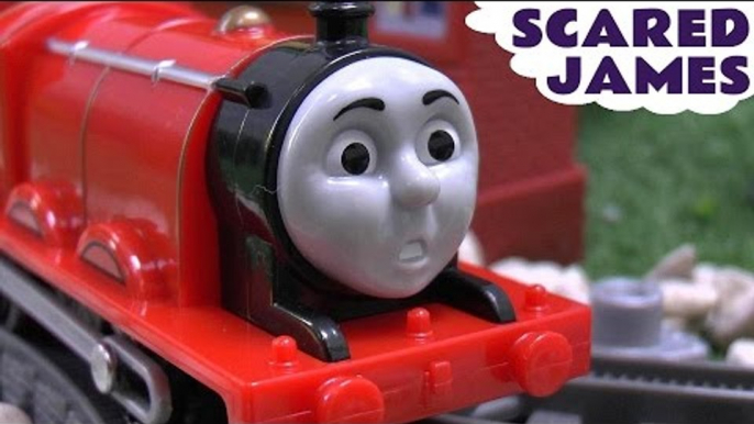 Scared James Thomas and Friends Trackmaster Engine Toy Train Set Thomas Y Sus Amigos Tomas