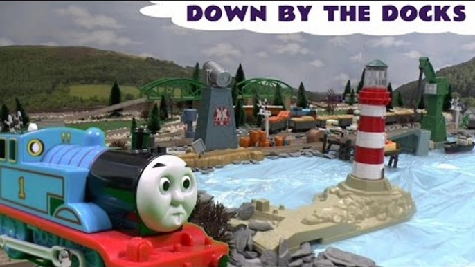 Thomas The Tank Engine Down By The Docks Thomas Y Sus Amigos Cranky Crane Tomac Tomas きかんしゃトーマス Toy