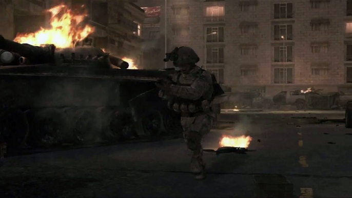 Call of Duty 4 (COD) Modern Warfare Walkthrough - scene 1