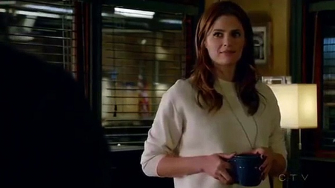 Castle 8x14 End Scene Castle's Missing Time & LokSat “The G.D.S.” s 8 e 14