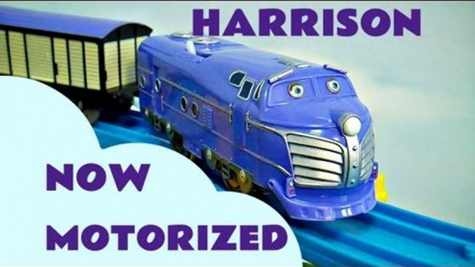 Motorized Chuggington Tomy Harrison Thomas The Tank Track Kids Toy Train Set Thomas And Friends