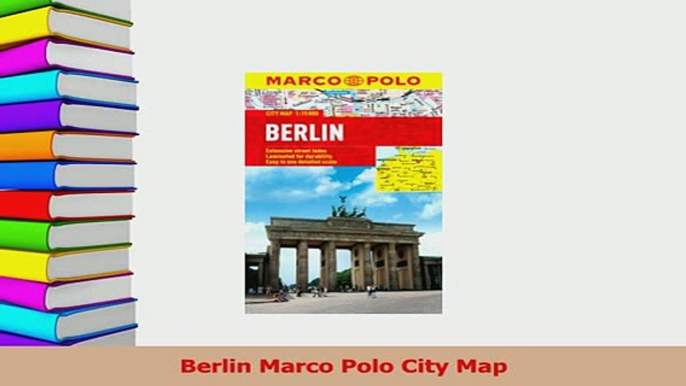 PDF  Berlin Marco Polo City Map Read Full Ebook