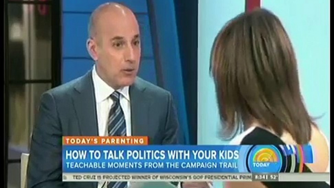 How to Talk Politics with Your Kids - Today Show - Dr Deborah Gilboa