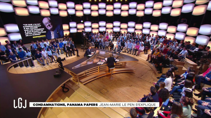 Jean-Marie Le Pen en face à face - Le Grand Journal du 07/04 – CANAL+