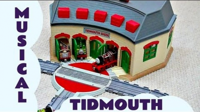 Take Along Thomas The Train Musical Tidmouth Sheds James Henry Percy & Toby Take N Play Kids Toy