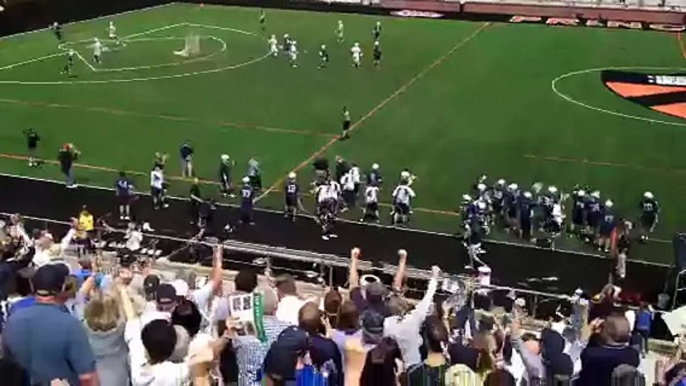 Final Seconds of Yale Men's Lacrosse's 15-7 Win at Princeton for 2012 Ivy Tournament Championship