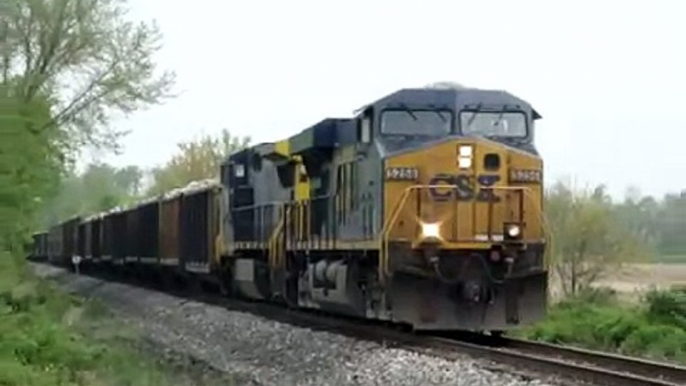 #1 Conrail Norfolk Southern CSX BNSF Burlington Trains Of NE Ohio.mp4