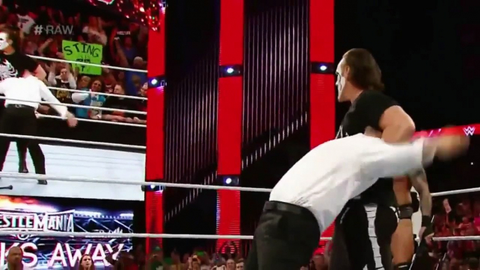 Sting helps Randy Orton on Raw