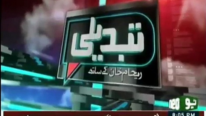 Tabdeeli Reham Khan Kay Sath - 11th April 2016 Siraj-ul-Haq  in an exclusive interview with Reham Khan