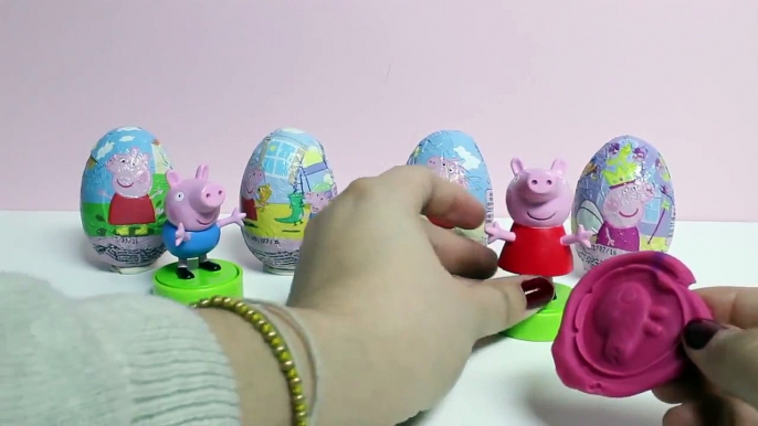 Surprise Eggs Peppa Pig Huevos Sorpresa Peppa Pig Toy Videos Juguetes Peppa Part 1