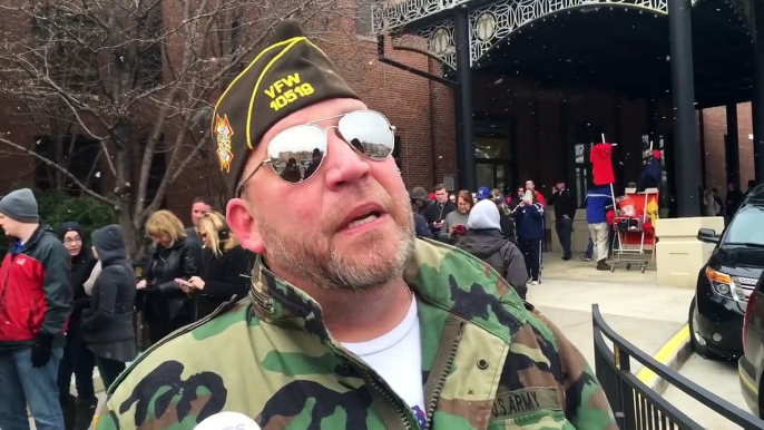 Trump Brings Veteran To Tears