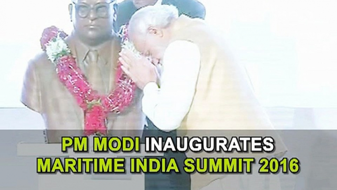 PM Modi inaugurates Maritime India Summit 2016