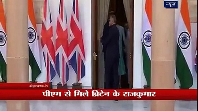 PM Modi meets Duke and Duchess of Cambridge, Prince William and Kate Middleton in Delhi