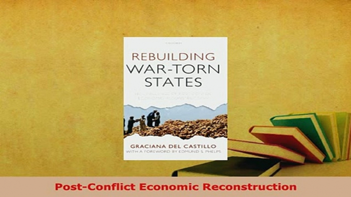 Download  PostConflict Economic Reconstruction Free Books