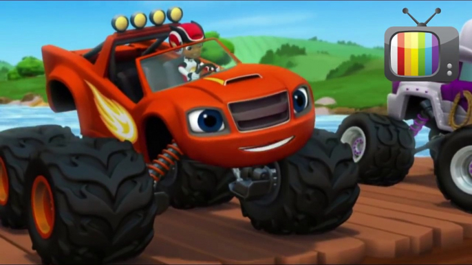 Blaze and the Monster Machines CATTLE DRIVE CLIP 2