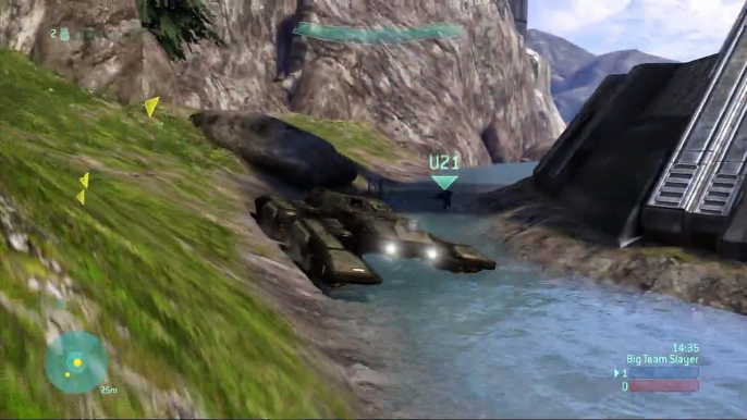 Turretless Tank and Civilian Warthog in Halo 3 Matchmaking