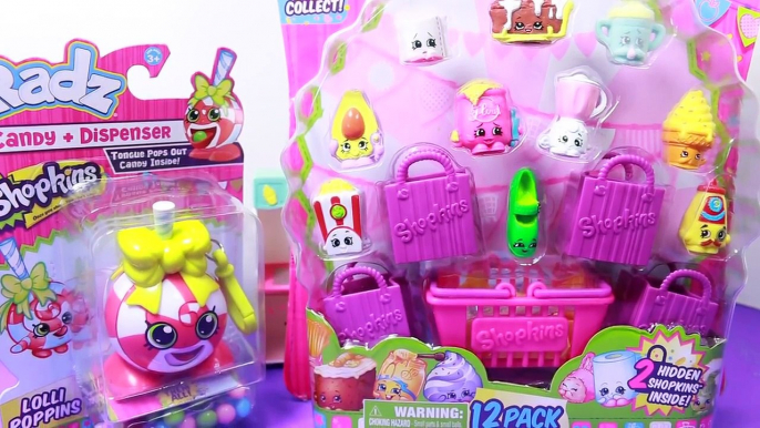 SHOPKINS RADZ Candy Container Season 1 Season 2 Rare Shopkins Fluffy Baby - Radz Candy Container