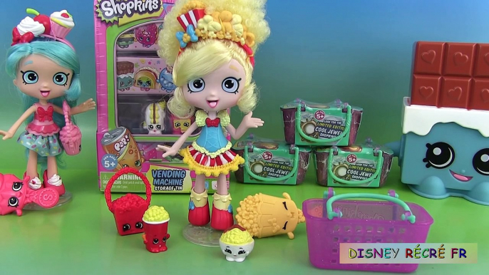 Shopkins Poupée Popette Distributeur de Shopkins Saison 3 Jouets pour fille