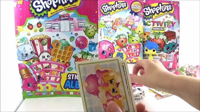 NEW Shopkins Sticker Album & Shopkins Stickers, Shopkins Giveaway Winner!