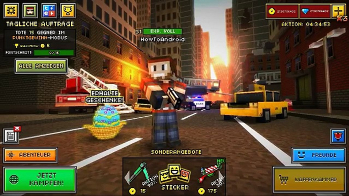 New Pixel Gun 3D Android Online Hack_Mod Apk No Root 2016