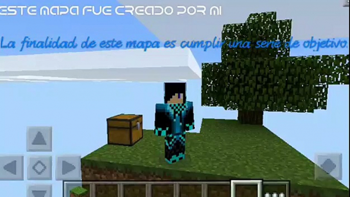 Mapa de Sky block-minecraft PE 14.1 y 15.0