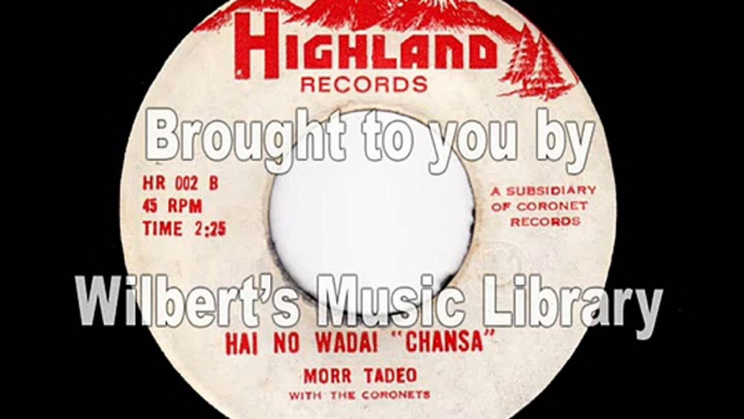 HAI NO WADAI "CHANSA" - Morr Tadeo