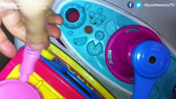 Play Doh Oyun Hamuru ve Oyuncak Fırın ile Yemek Yapımı, Play Doh Cooking