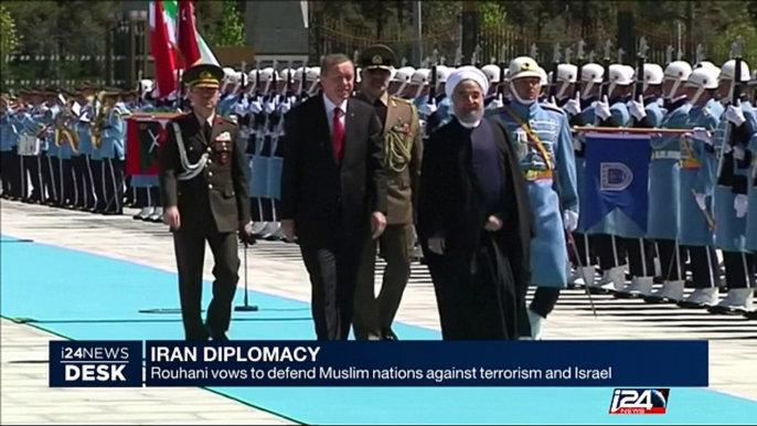Rouhani vows to defend Muslim nations against terrorism and Israel