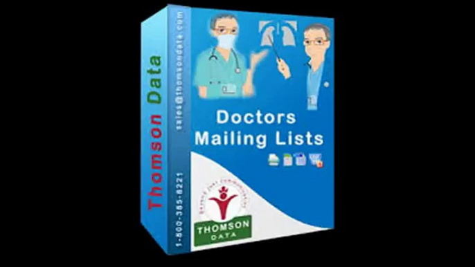 Doctors Mailing Lists - Doctors Email Marketing Database