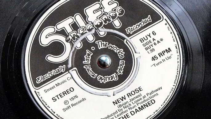 The Damned - New Rose (Stiff Records 1976)