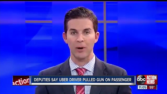 Uber Driver Pulled a Gun on His Passenger